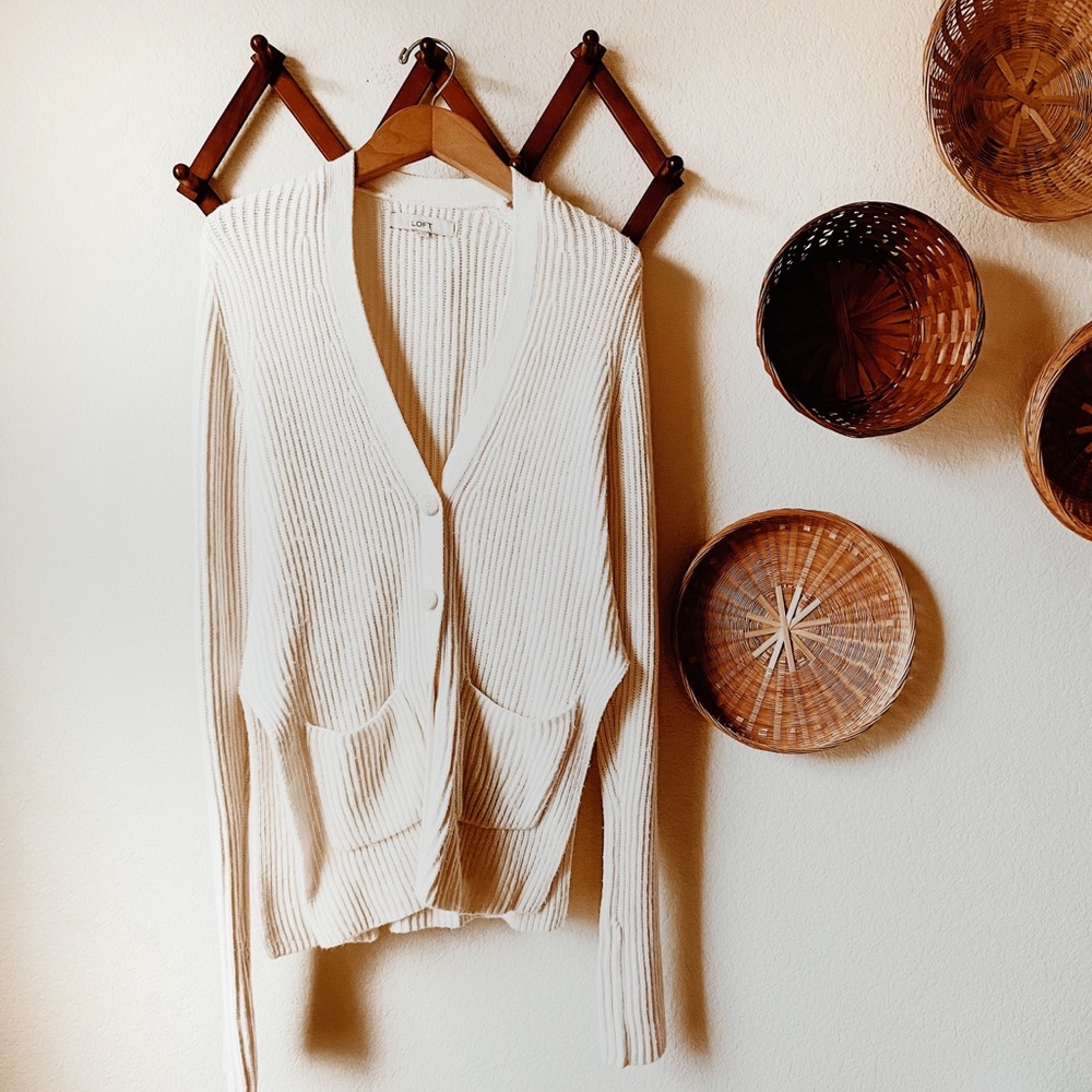 Loft Knit Sweater Cardigan for Women